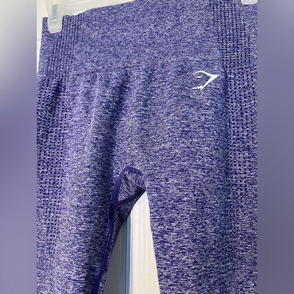 Gymshark Purple Leggings EUC - Picture 2 of 5
